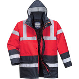 Portwest Hi-Vis Contrast Traffic Jacket