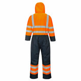 Portwest S485 - Hi-Vis Contrast Coverall - Lined