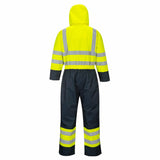 Portwest S485 - Hi-Vis Contrast Coverall - Lined