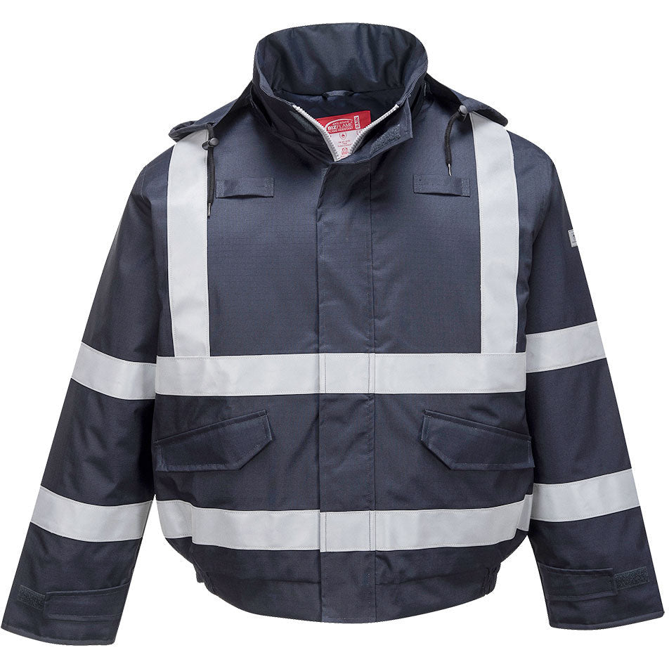 Portwest Bizflame Rain FR Multi Protection Bomber Jacket