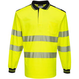 Portwest PW3 Hi-Vis Polo Shirt L/S