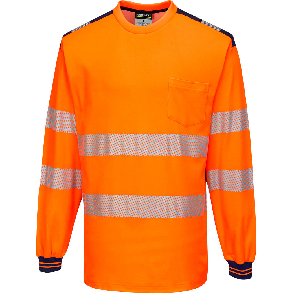 Portwest PW3 Hi-Vis T-Shirt L/S