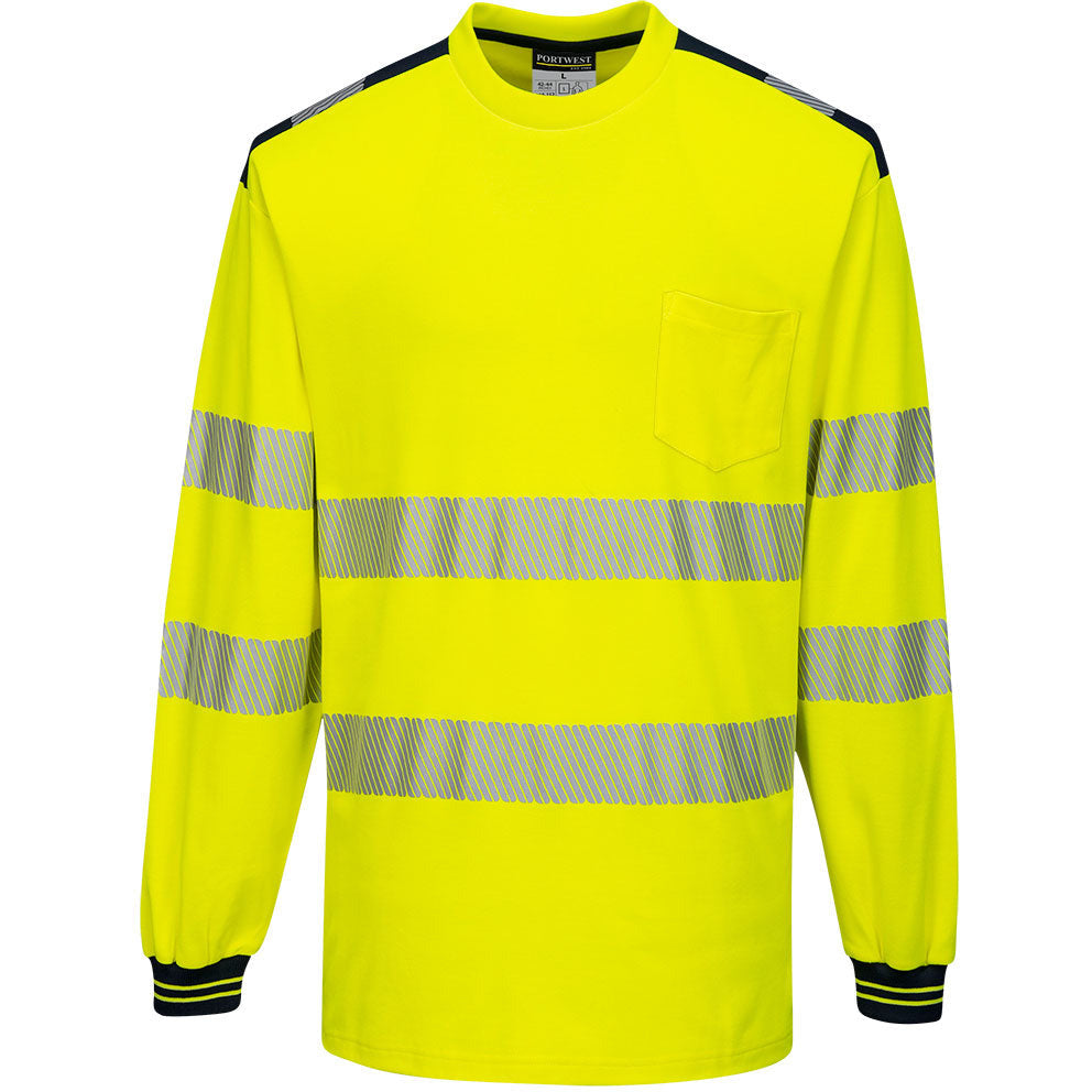 Portwest PW3 Hi-Vis T-Shirt L/S