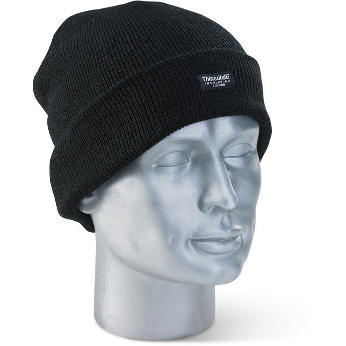 Thinsulate Beenie Hat Black