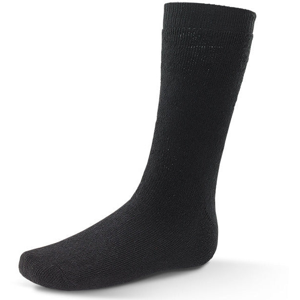 Thermal Terry Socks Black